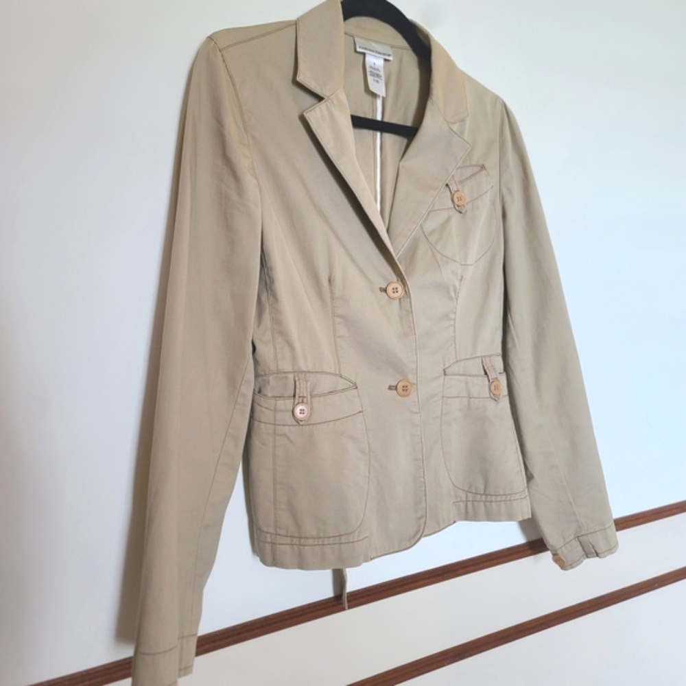 Beige Women's Blazer Jacket